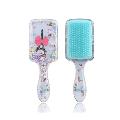 Colorful Cartoon Bubble Hair Brush Comb (1 pc)